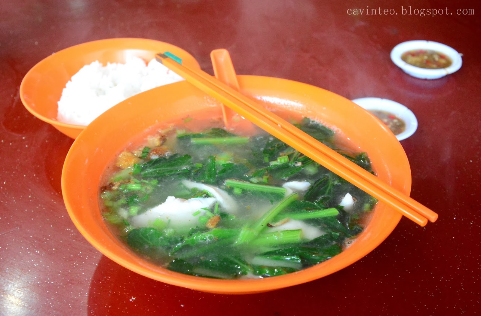 Entree Kibbles Four Seas Fish Soup (四海鱼汤) Albert Centre Food Centre